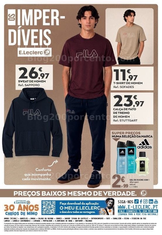 Antevisão Folheto E-LECLERC Bazar Outono Promoções de 15 setembro a 4 outubro
